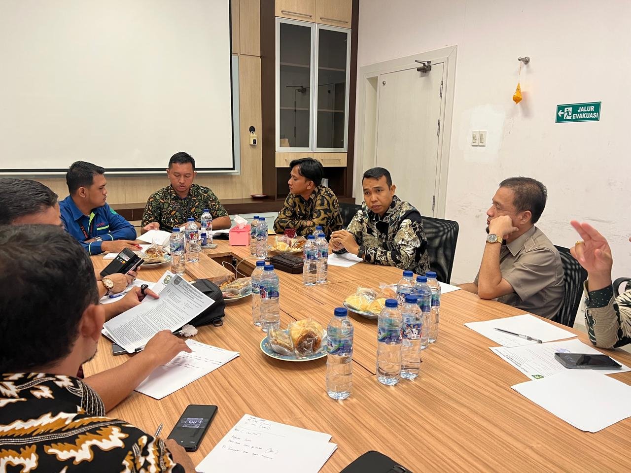 Kunjungan kerja ke PT HABI, Komisi III DPRD Siak Tekankan Pentingnya Pengelolaan Limbah dan CSR