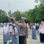 Satlantas Polres Siak Mengadakan Kegiatan Pembinaan Keselamatan Berlalu Lintas di SMA 1 Siak