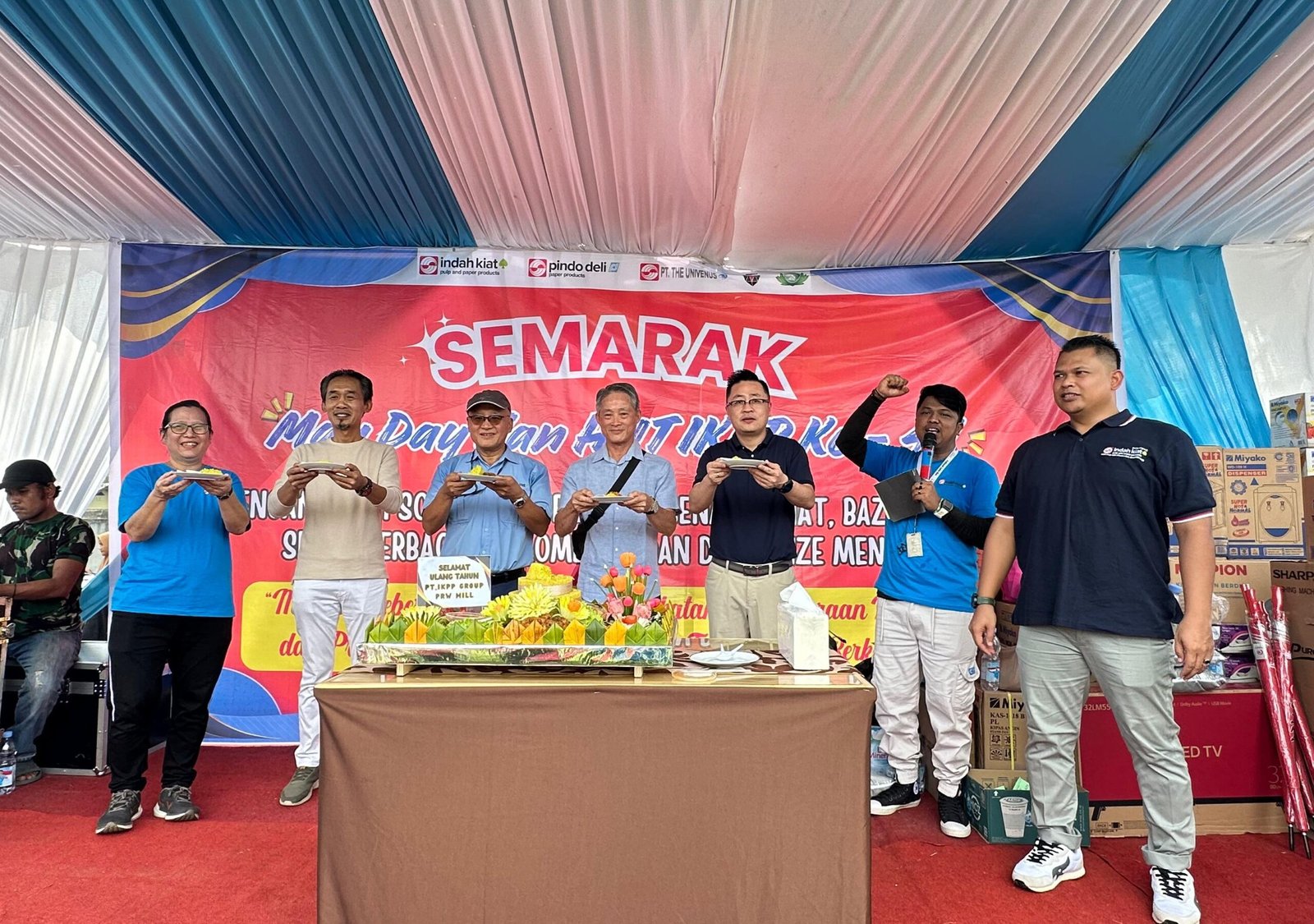 HUT PT IKPP Perawang Ke 41 Tahun di Hadiri Ribuan Masyarakat Kecamatan Tualang