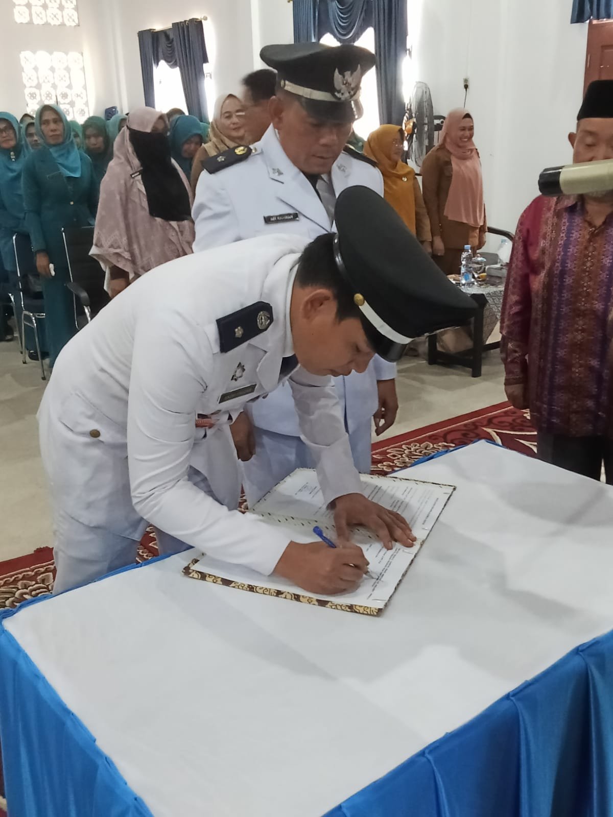 Resmi Dilantik Sebagai Pejabat Penghulu Pinang Sebatang, Andri Fauzar : Siap Menerima Amanah