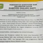 Kampung Sialang Sakti di Dayun Akan Bangun RTH Tahun ini
