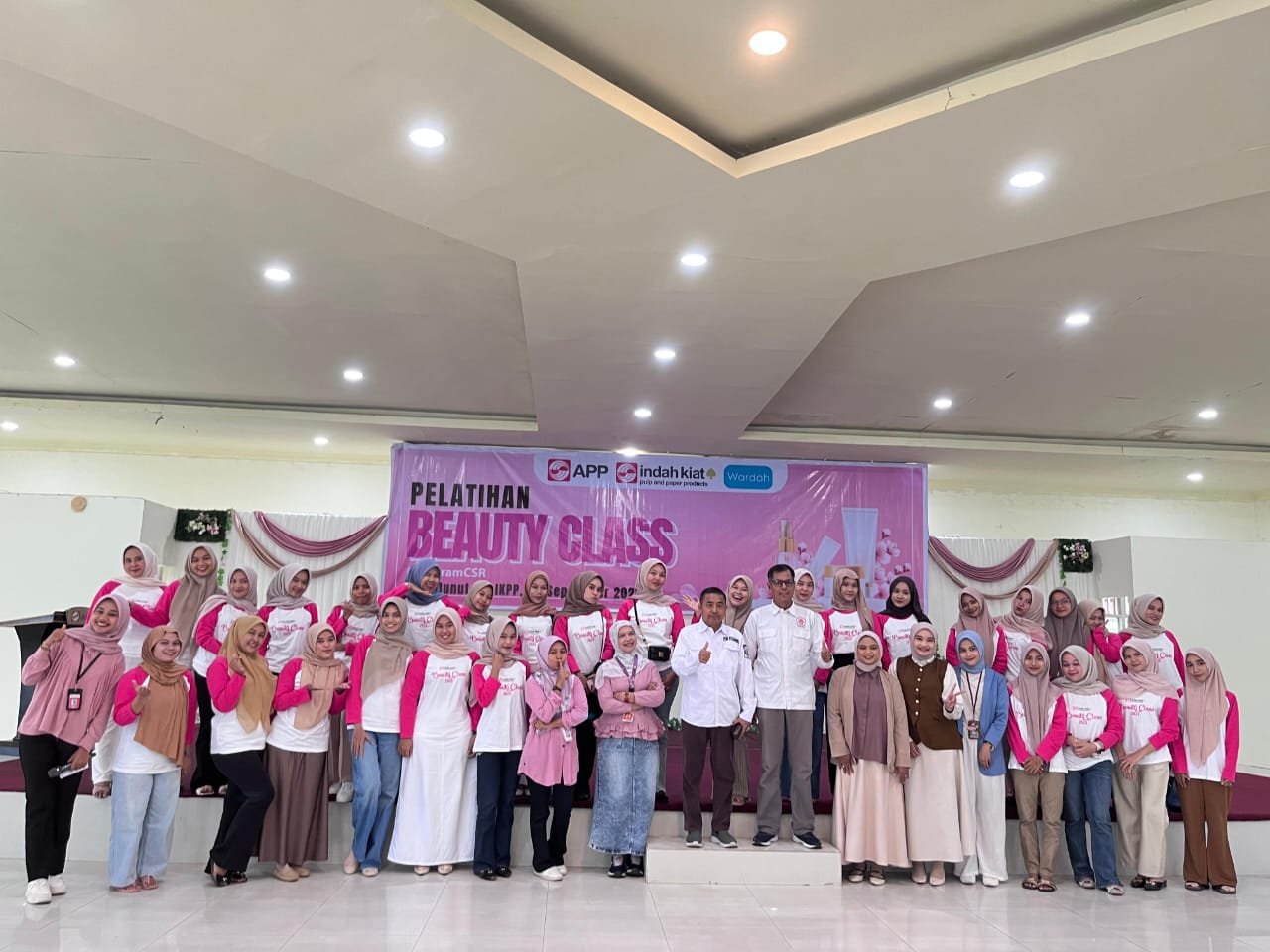PT IKPP dan Wardah Gelar Pelatihan Beauty Class di Tualang