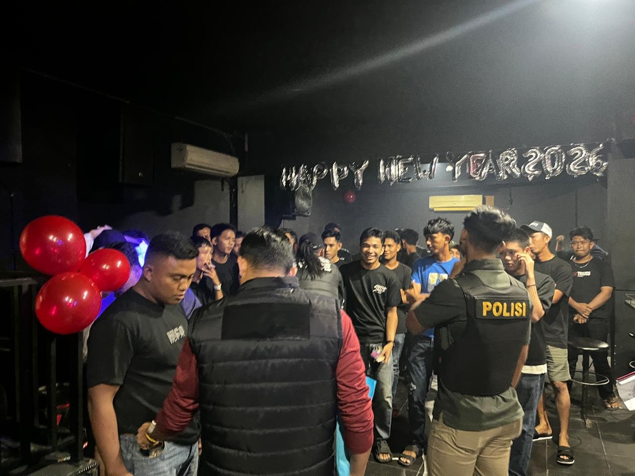 Awal Tahun 2026, Polres Siak Gencarkan Razia Narkoba di Tempat Hiburan