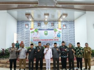 Hadiri Pelantikan PAW Penghulu Pinang Sebatang, Kapolsek Tualang Ajak Bersinergi Wujudkan Kamtibmas