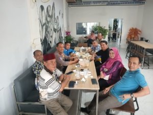 Perkuat Sinergitas Jaga Kamtibmas, Kapolsek Duduk Bersama Camat, Lurah dan Penghulu