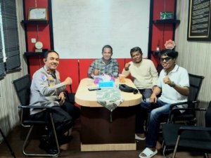 MPPS Tuah Serumpun Silaturahmi Dengan Kapolsek Tualang, Bahas Keamanan dan Pencegahan Tindak Kriminal Dikawasan Pasar